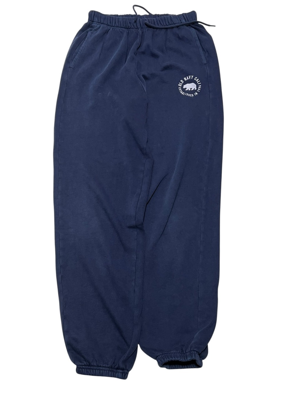 Old Navy Navy Sweat Joggers with Bear Logo